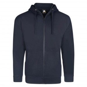 12882NV MACAW HOODED ZIPPED SWEATSHIRT