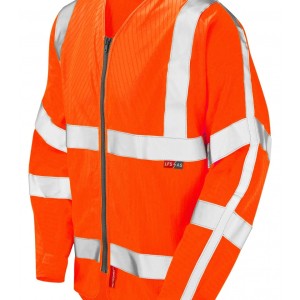 Leo Workwear Huish ISO 20471 Cl 3 Lfs/As Sleeved Zip (En 14116/En 1149)