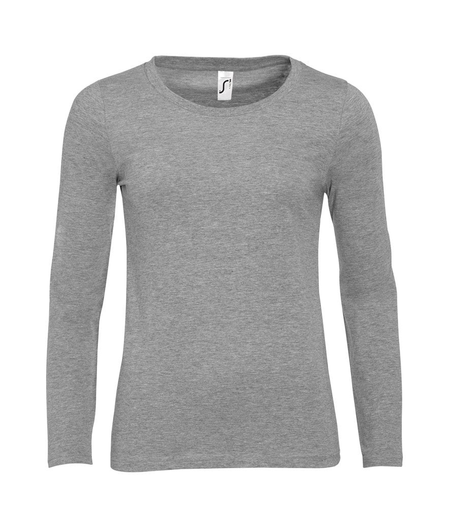 SOL'S Ladies Majestic Long Sleeve T-Shirt - Industrial Workwear