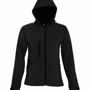 SOL'S Ladies Replay Hooded Soft Shell Jacket