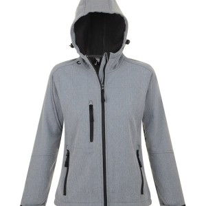 SOL'S Ladies Replay Hooded Soft Shell Jacket