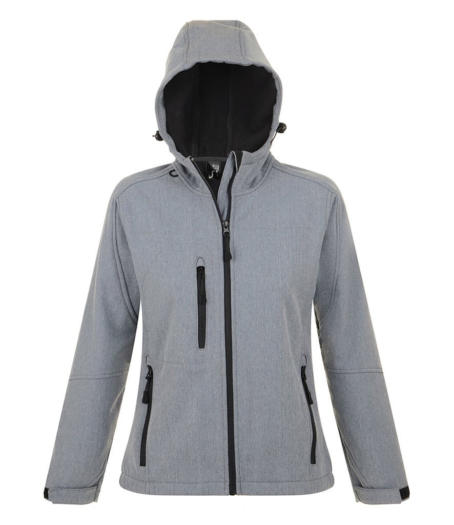 SOL'S Ladies Replay Hooded Soft Shell Jacket