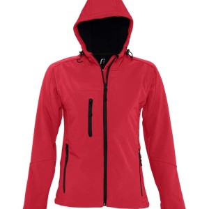 SOL'S Ladies Replay Hooded Soft Shell Jacket