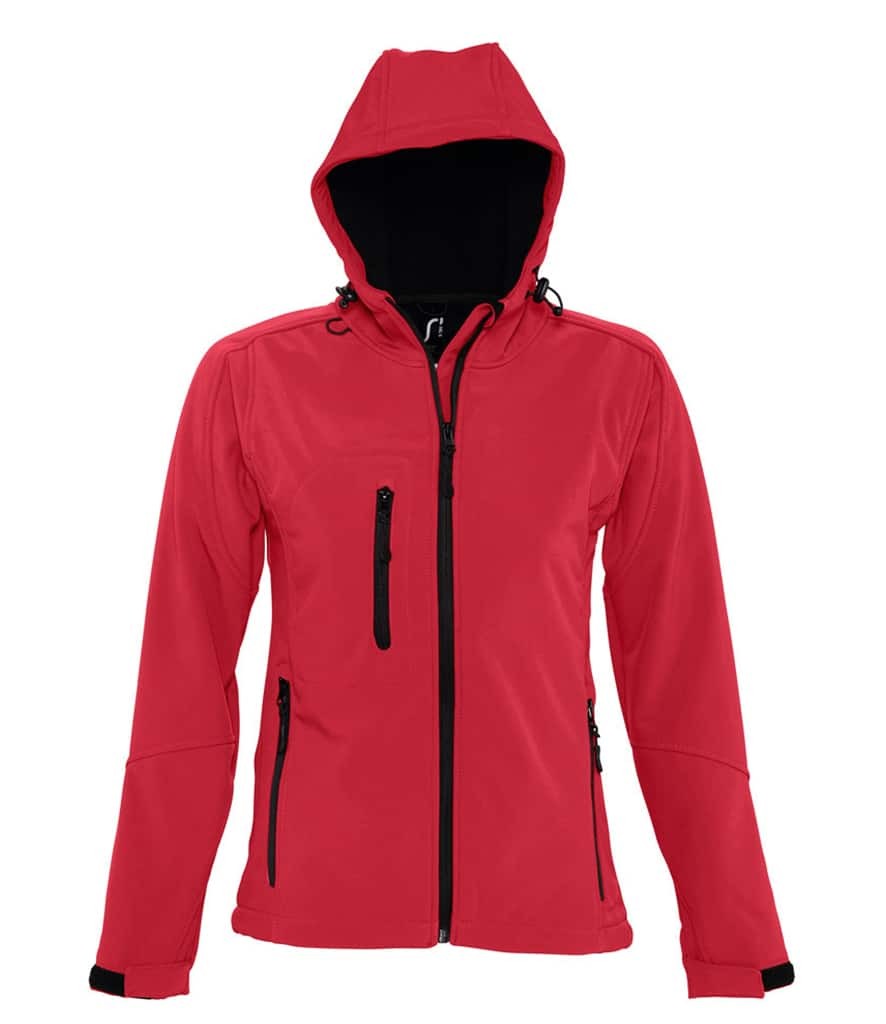 SOL'S Ladies Replay Hooded Soft Shell Jacket