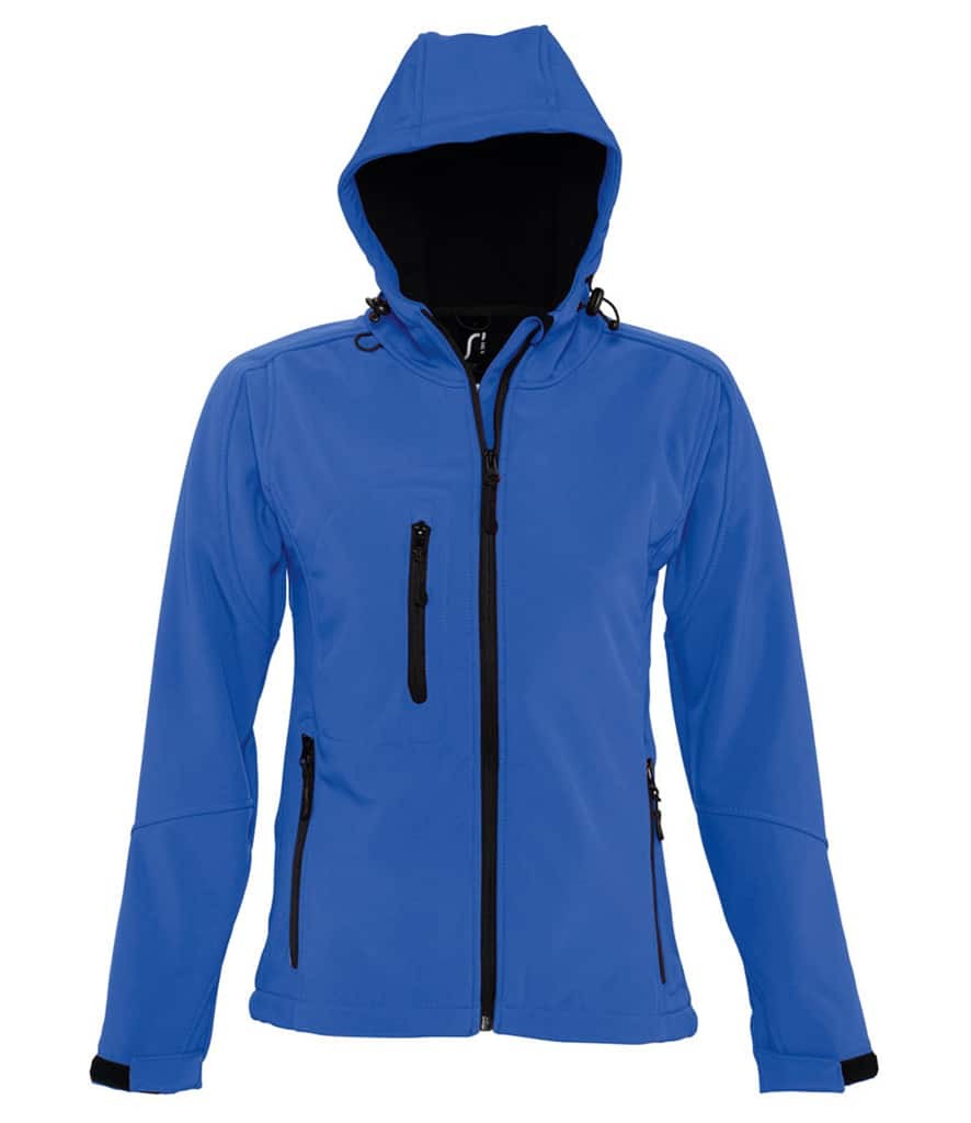 SOL'S Ladies Replay Hooded Soft Shell Jacket