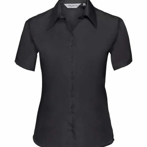 Russell Collection Ladies Short Sleeve Ultimate Non-Iron Shirt