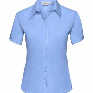 Russell Collection Ladies Short Sleeve Ultimate Non-Iron Shirt