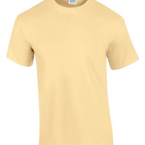 Cotton Plain Yellow School Uniform, Size: S To Xxl