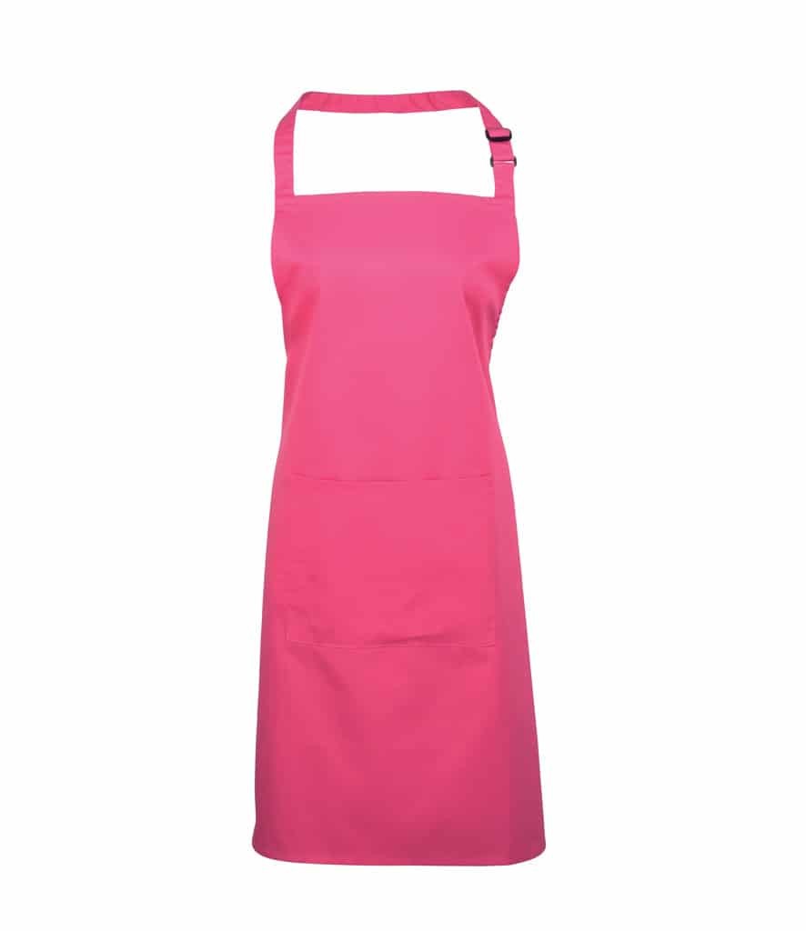 Premier 'Colours' Bib Apron with Pocket