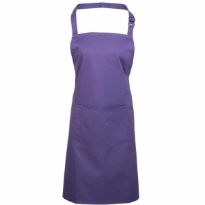 Premier 'Colours' Bib Apron with Pocket