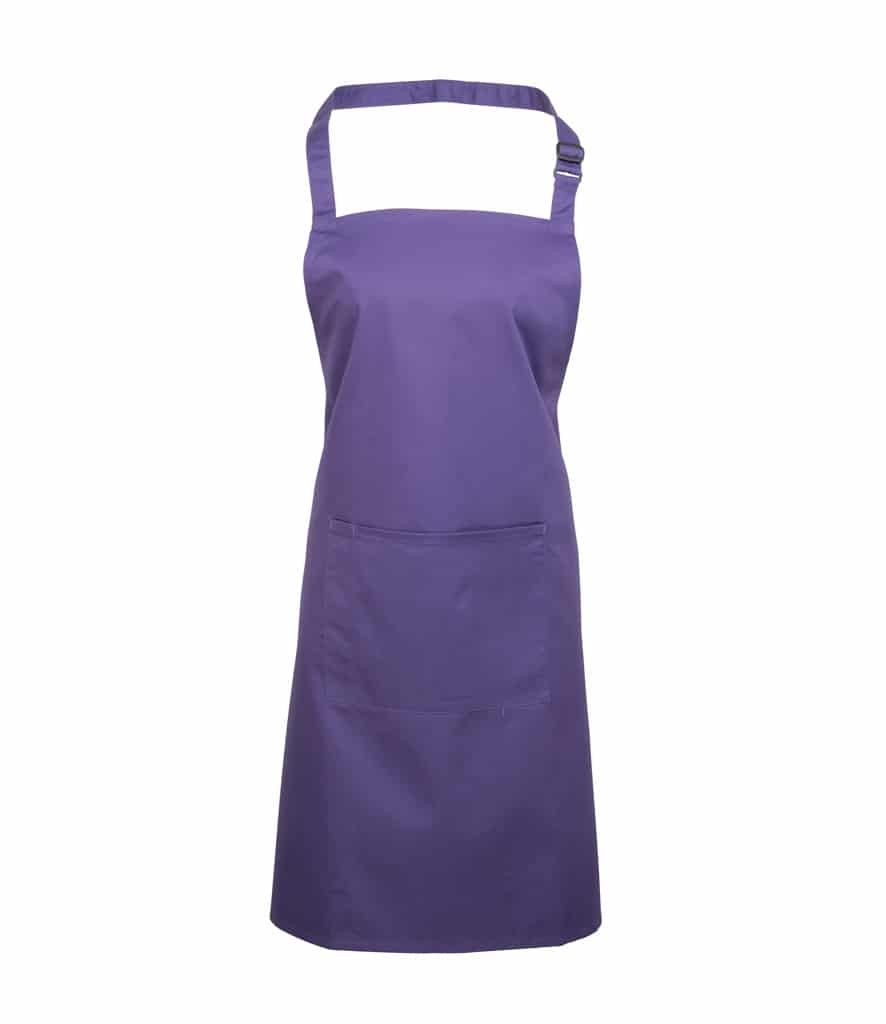 Premier 'Colours' Bib Apron with Pocket