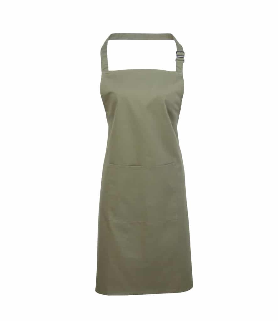 Premier 'Colours' Bib Apron with Pocket