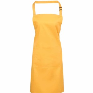 Premier 'Colours' Bib Apron with Pocket