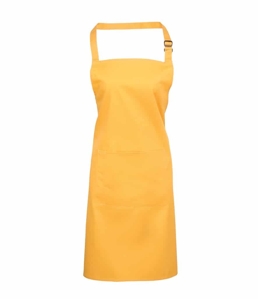 Premier 'Colours' Bib Apron with Pocket