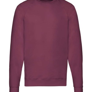 Fruit of the Loom Lightweight Raglan Sweatshirt