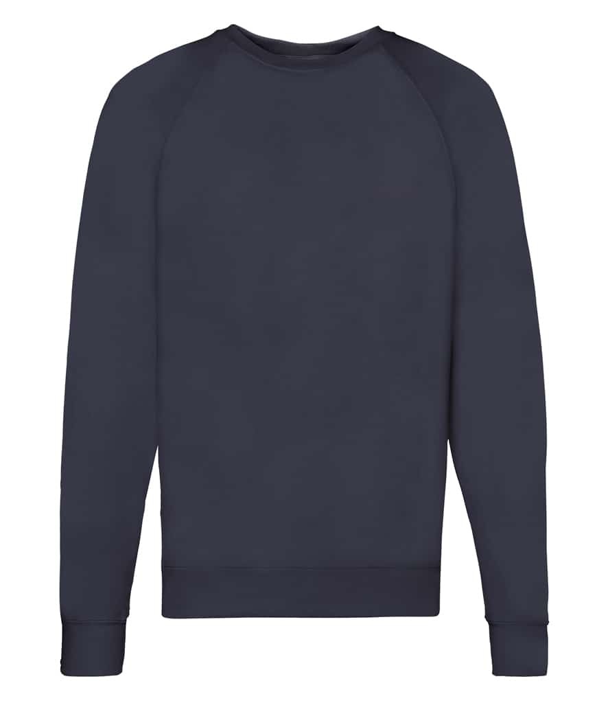 Fruit of the Loom Lightweight Raglan Sweatshirt