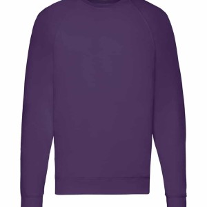 Fruit of the Loom Lightweight Raglan Sweatshirt