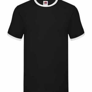 Fruit of the Loom Contrast Ringer T-Shirt