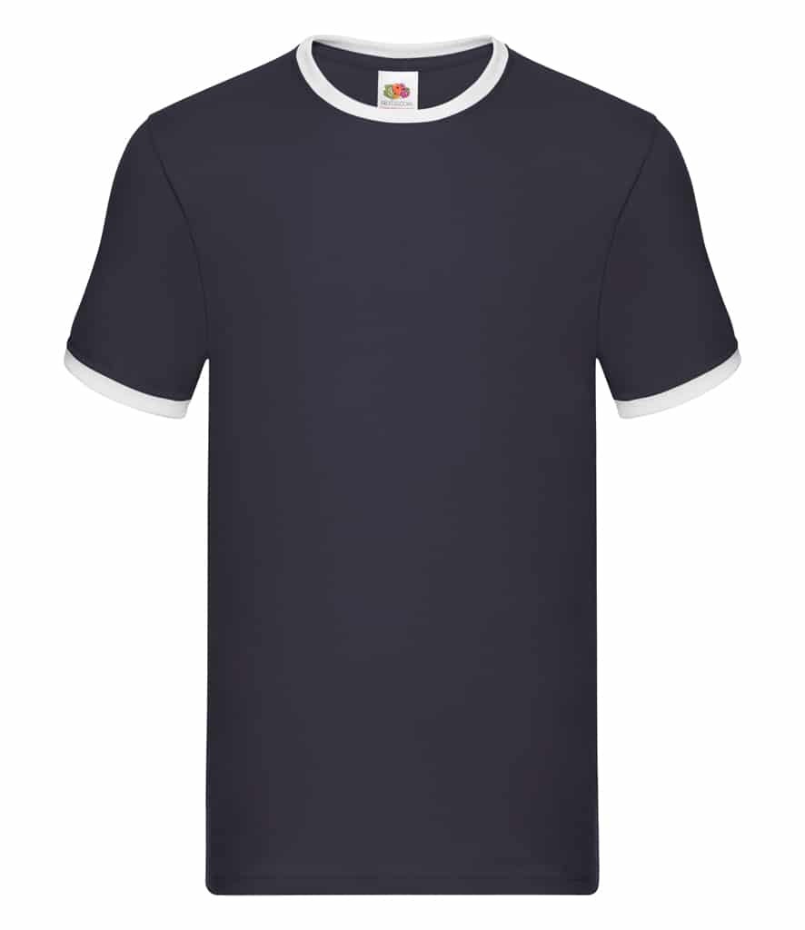 Fruit of the Loom Contrast Ringer T-Shirt