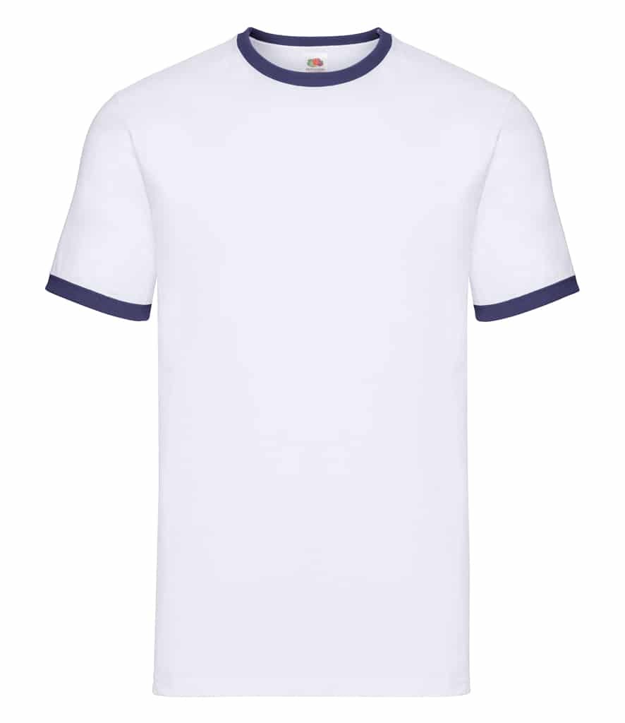 Fruit of the Loom Contrast Ringer T-Shirt