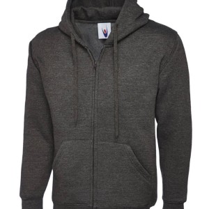 Uneek Adults Classic Full Zip Hooded Sweatshirt