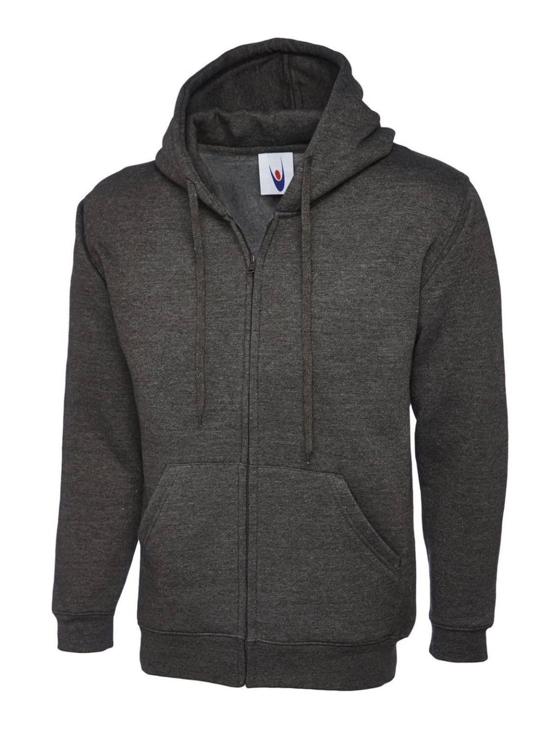 Uneek Adults Classic Full Zip Hooded Sweatshirt