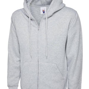 Uneek Adults Classic Full Zip Hooded Sweatshirt