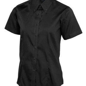 Uneek Ladies Pinpoint Oxford Half Sleeve Shirt