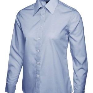 Uneek Ladies Poplin Full Sleeve Shirt