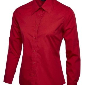 Uneek Ladies Poplin Full Sleeve Shirt