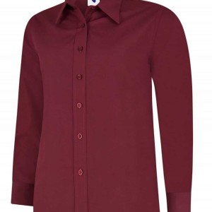 Uneek Ladies Poplin Full Sleeve Shirt