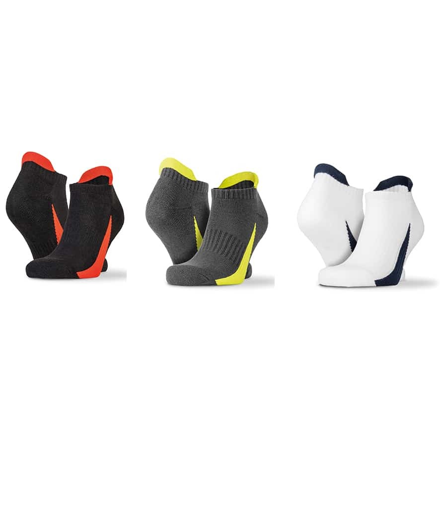 Spiro 3 Pack Sports Sneaker Socks